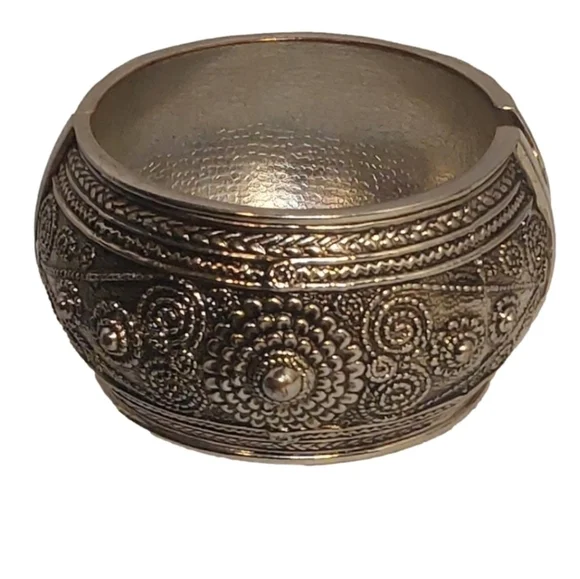 Silverwork IMPERIAL CUFF 7MM WOMEN'S BRACELET CUFF - Picture 1 of 4